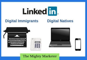 Digital immigrants and digital natives can get freelance clients on LinkedIn. 